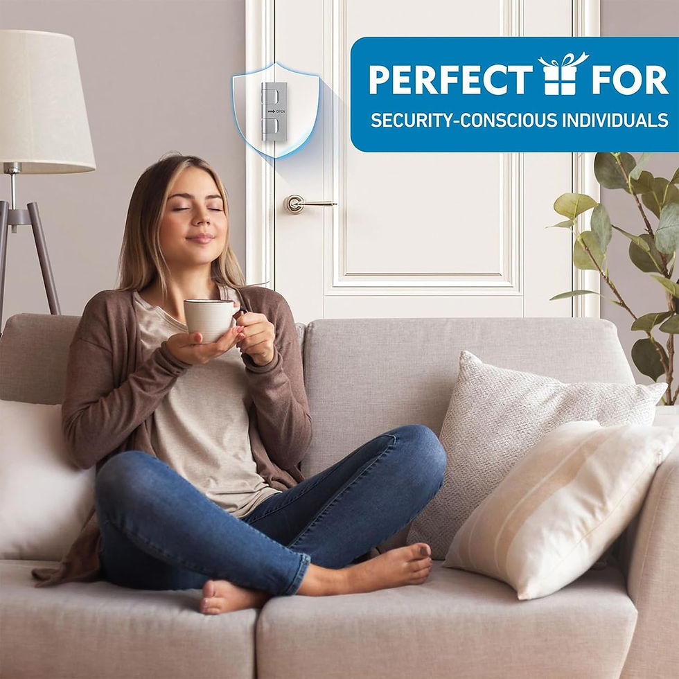 Thumbnail: Home Security Door Reinforcement Lock – 800 lbs Anti-Kick Strength, Child Pro