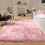 Thumbnail: Ashler Faux Fur Rug, Fluffy White Small Sheepskin Rug, Ultra Soft 2x3 Ft Mat, M