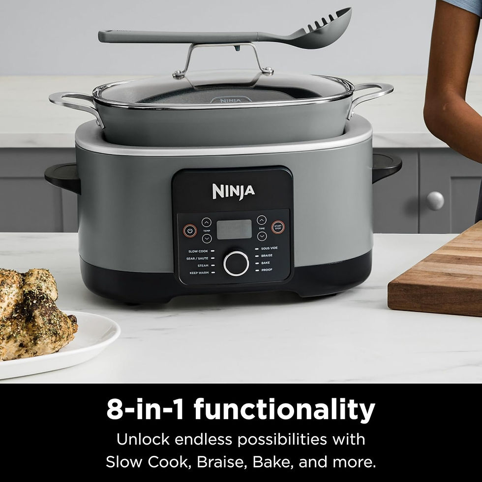 Thumbnail: Ninja MC1001 Foodi PossibleCooker PRO 8.5 Quart Multi-Cooker, with 8-in-1 Slow 