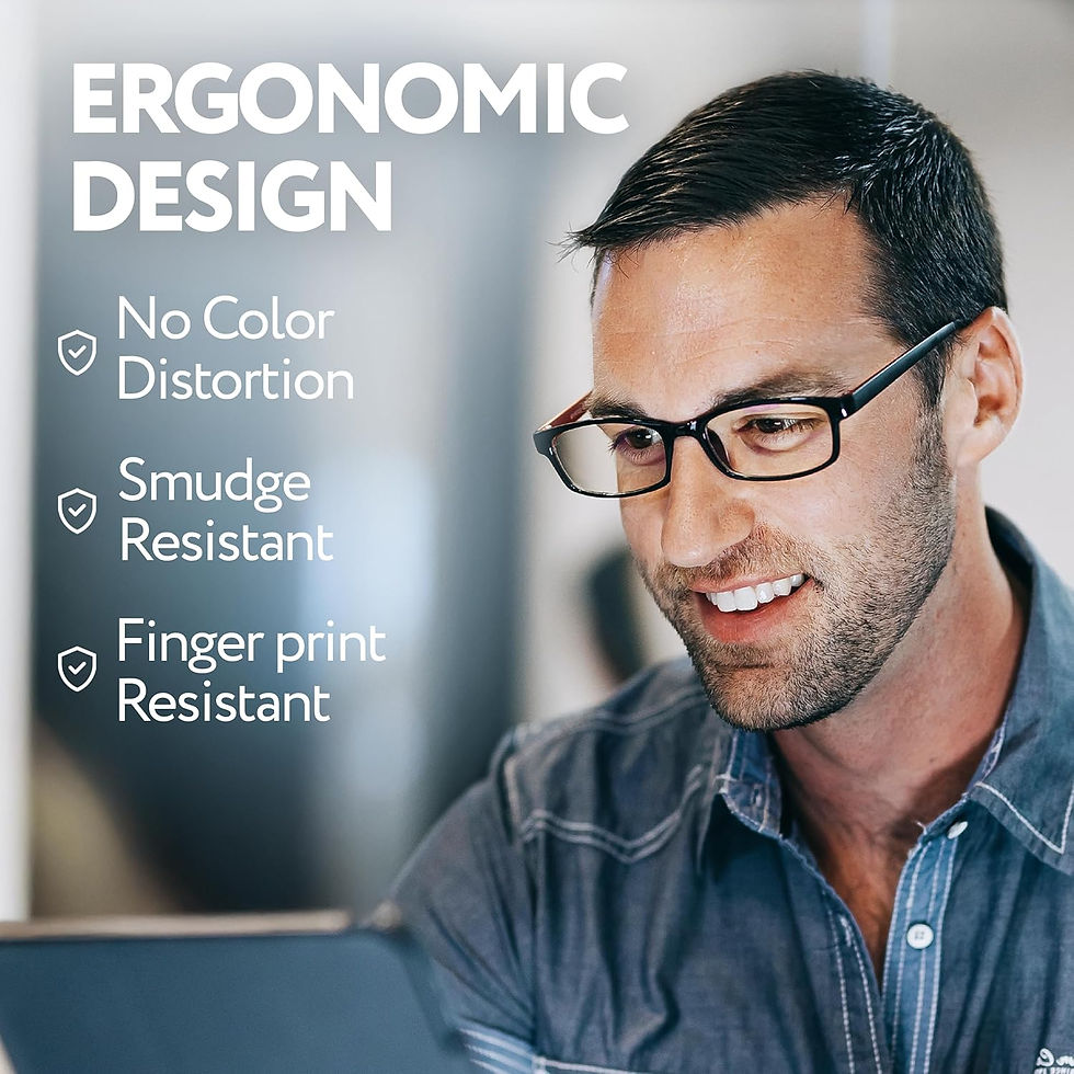 Thumbnail: PROSPEK Blue Light Reading Glasses for Men and Women, Computer Reading Glasses 