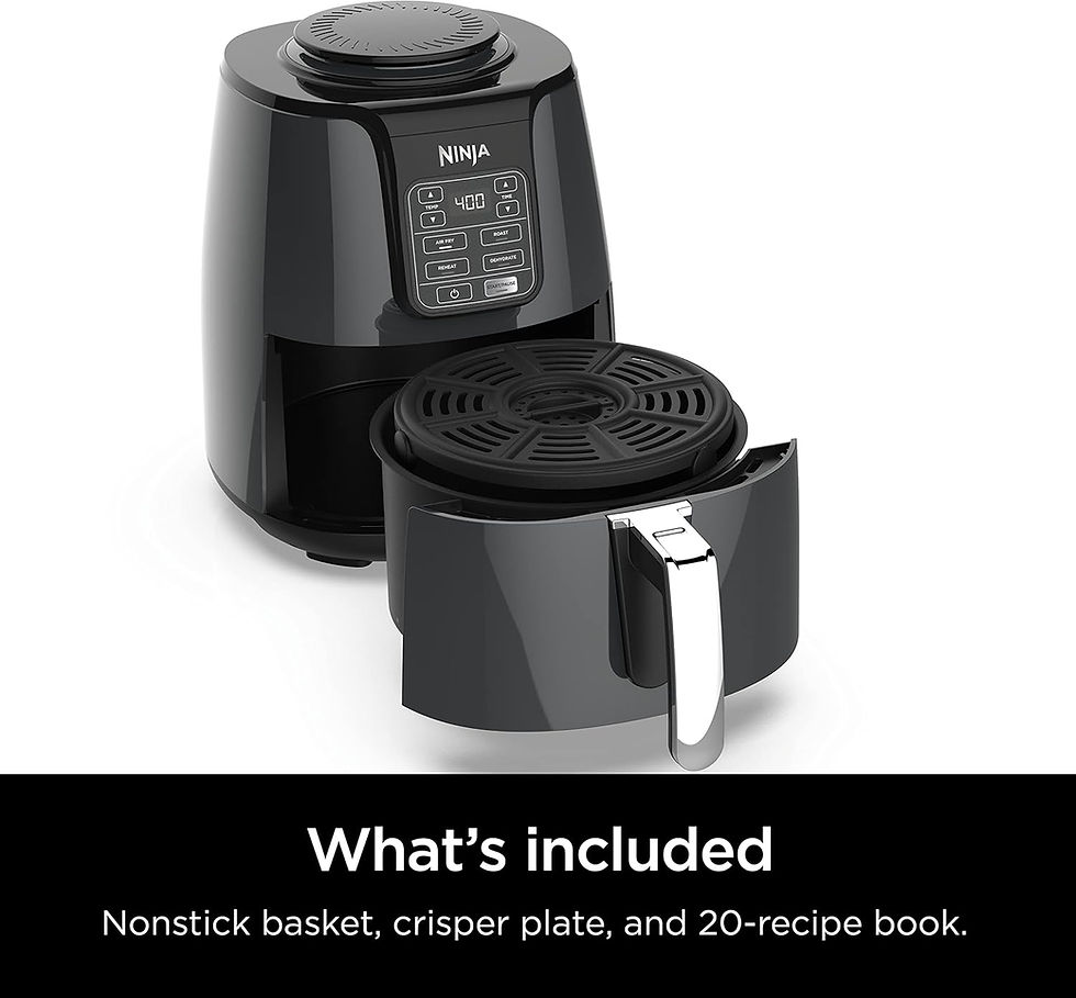 Thumbnail: Ninja Air Fryer, Roast, Bake, Air Fry, Roast, Broil, Reheats, & Dehydrates, 4-i
