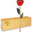 Thumbnail: Forever Rose Real Red Rose Dipped in 24K Gold with Gold-Trimmed Petals and Stem