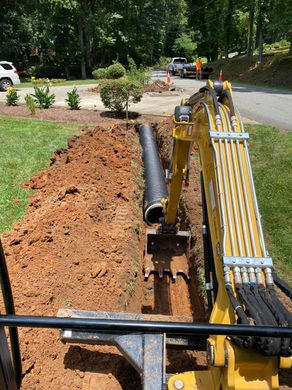 drainage installation