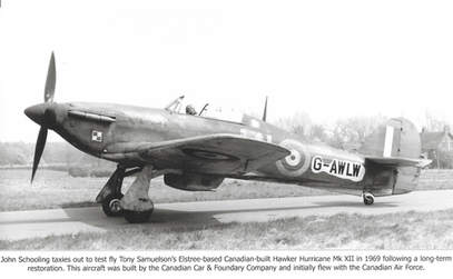 Hawker Hurricane at Elstree