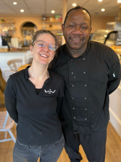 Owners Colleen & Jean-Luc Sainlo