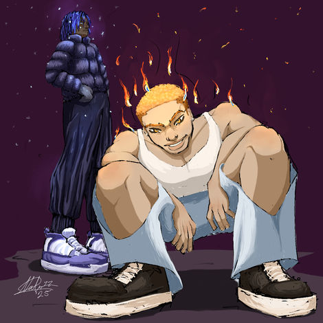Character Design - Fire and Ice