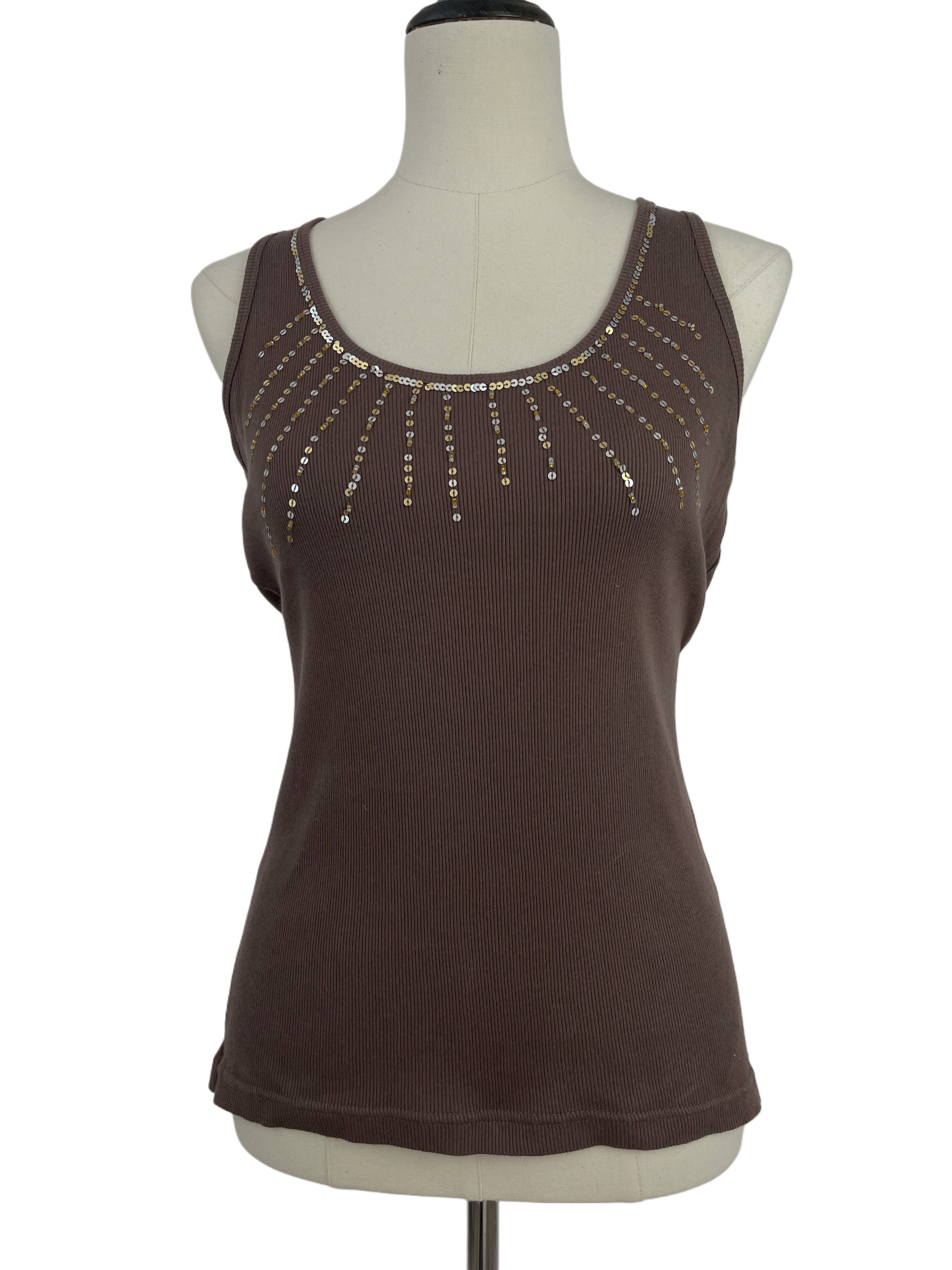 Y2k Chocolate Cotton Top