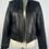 Thumbnail: Y2k Black Genuine Leather Jacket
