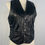Thumbnail: Black Leather Vest With Ties