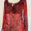 Thumbnail: Mesh Y2k Red Blouse