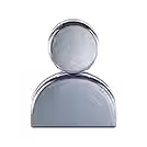 Metallic user icon.avif