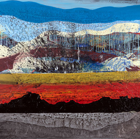 Nepal painting by Bradford Stewart