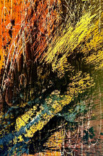 Straw Fields (72" x 48")