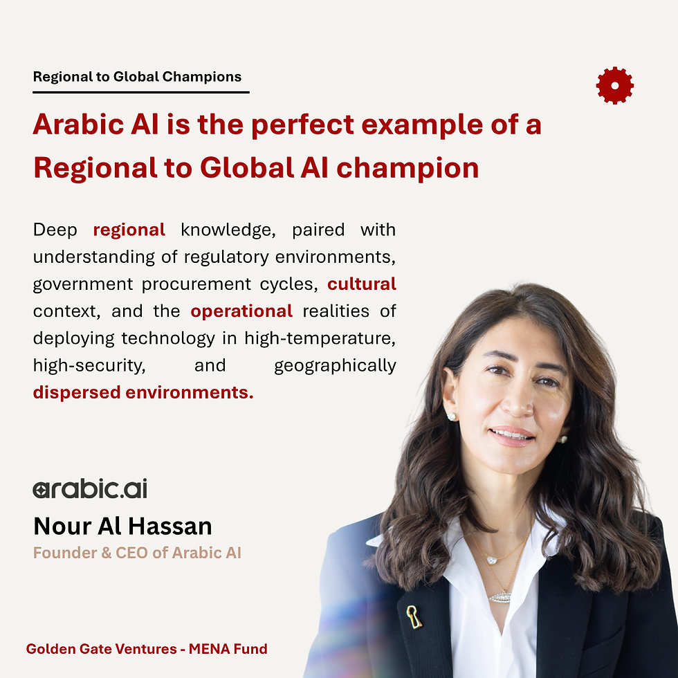 Nour Al Hassan, Founder & CEO of Arabic AI