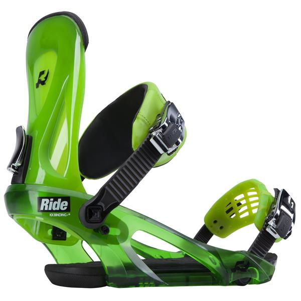 Ride KX Snowboard Bindings Lime