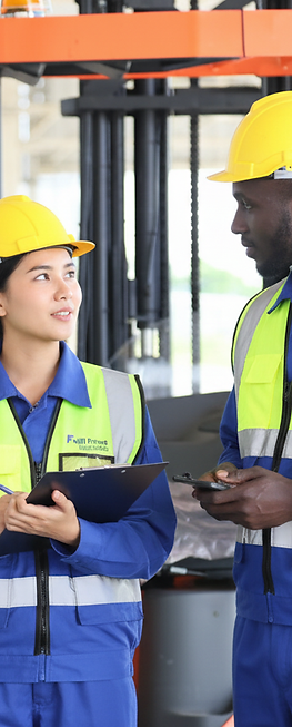 Workers in Warehouse