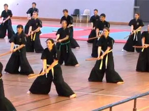 Une séance d'entraînement de sabre coréen