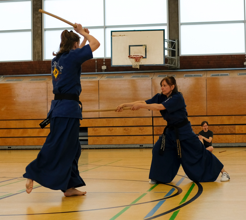 pratiquantes de haidong gumdo