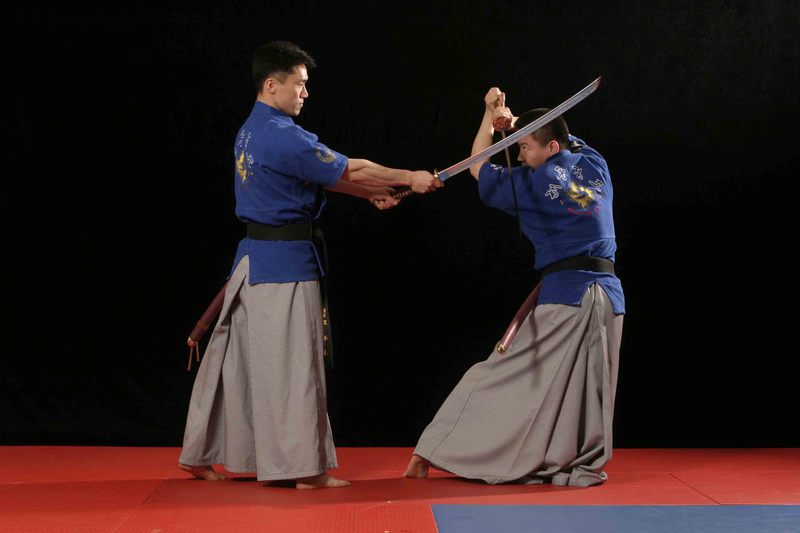 pratiquant de Haidong Gumdo