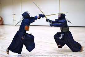 pratiquant de kendo