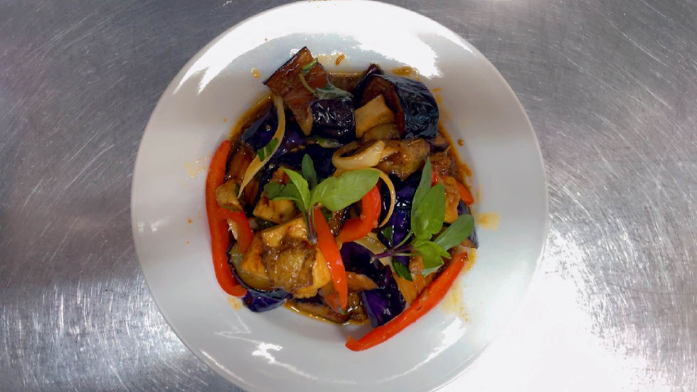 Arranged Food and Objects