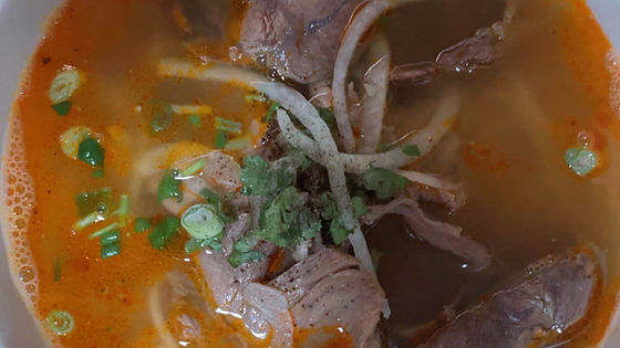 ★ L5. Bun Bo Hue (Spicy Beef Noodle Soup)