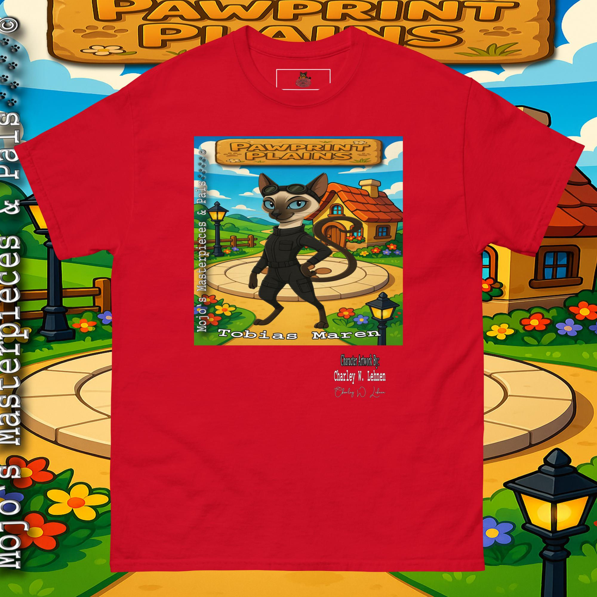 M M & Pals Adult Unisex classic tee Tobias Maren