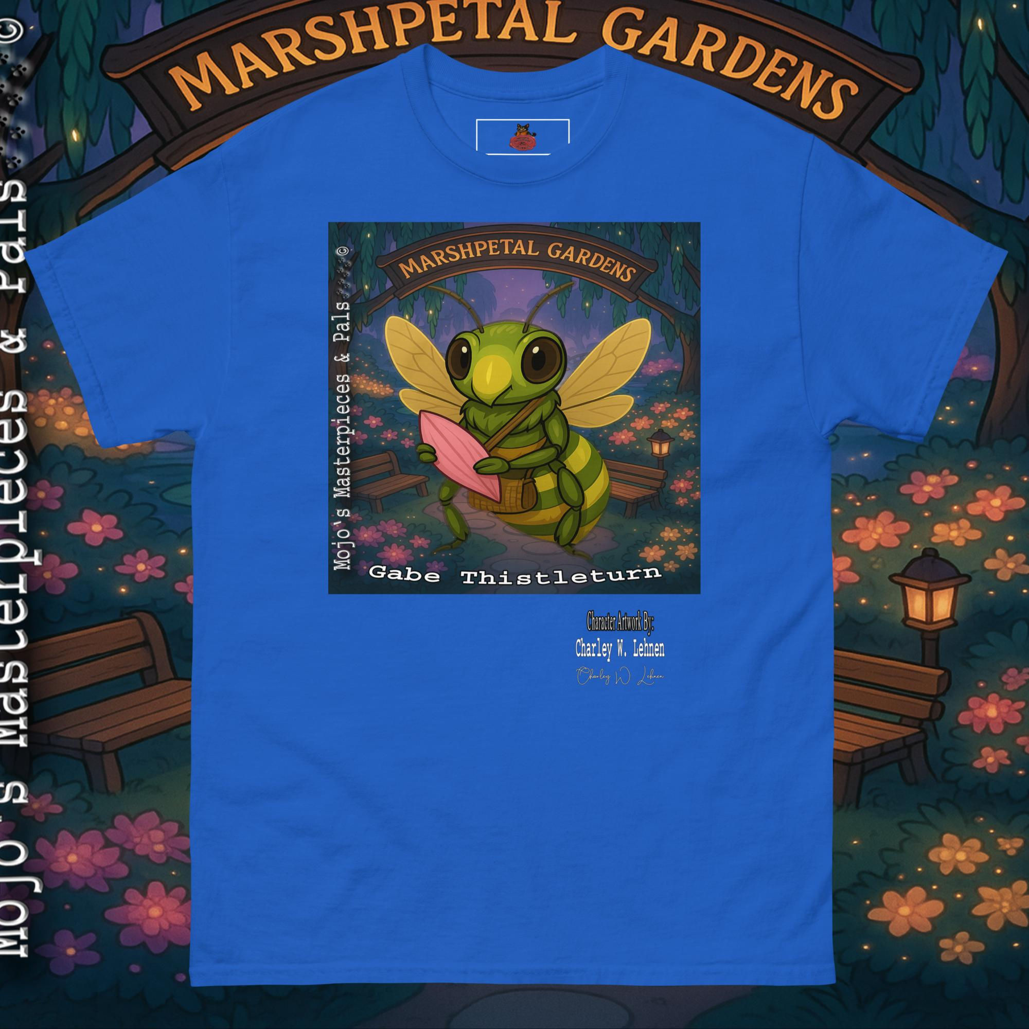 M M & Pals Adult Unisex classic tee Gabe Thistleturn