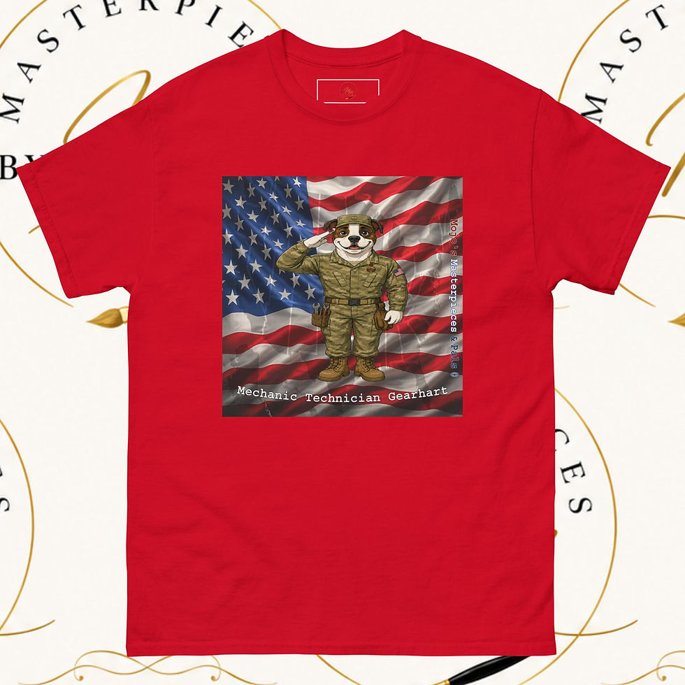 Thumbnail: American Bulldog Technician Gearhart Unisex Tee
