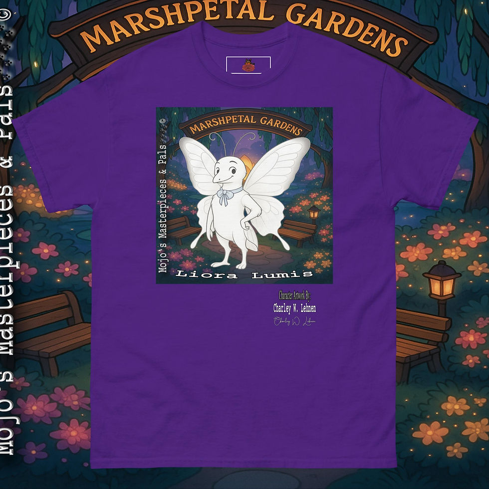 Thumbnail: M M & Pals Adult Unisex classic tee Liora Lumis