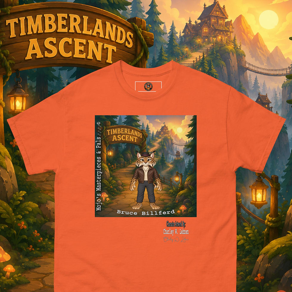 Thumbnail: Bruce Billferd M M & Pals Adult Unisex classic tee By Charley W. Lehnen
