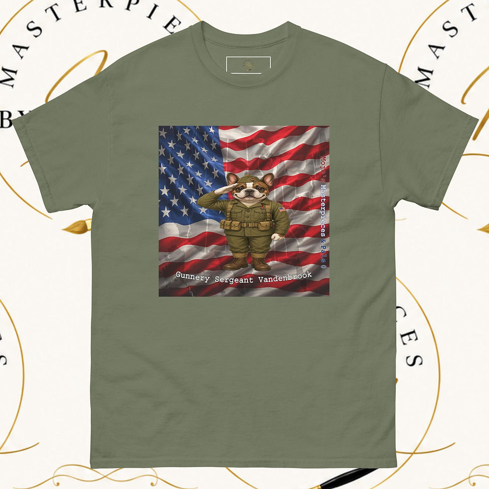 Thumbnail: Gunnery Sergeant Vandenbrook Unisex Tee