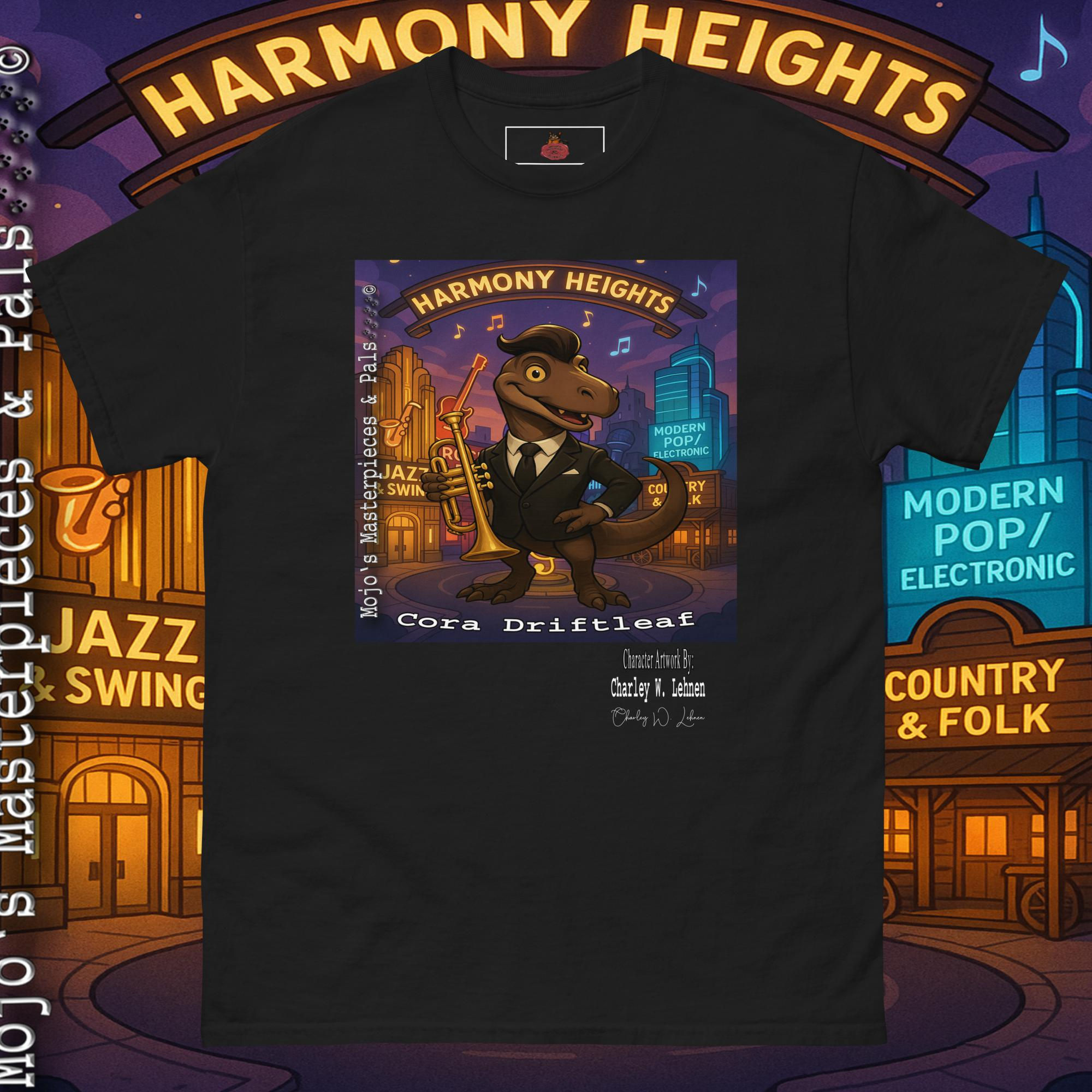 M M & Pals Adult Unisex classic tee Cora Driftleaf