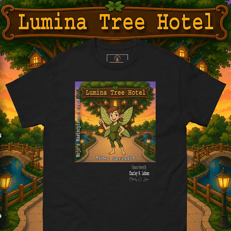 Thumbnail: Alder Spriggle M M & Pals Adult Unisex classic tee By Charley W. Lehnen