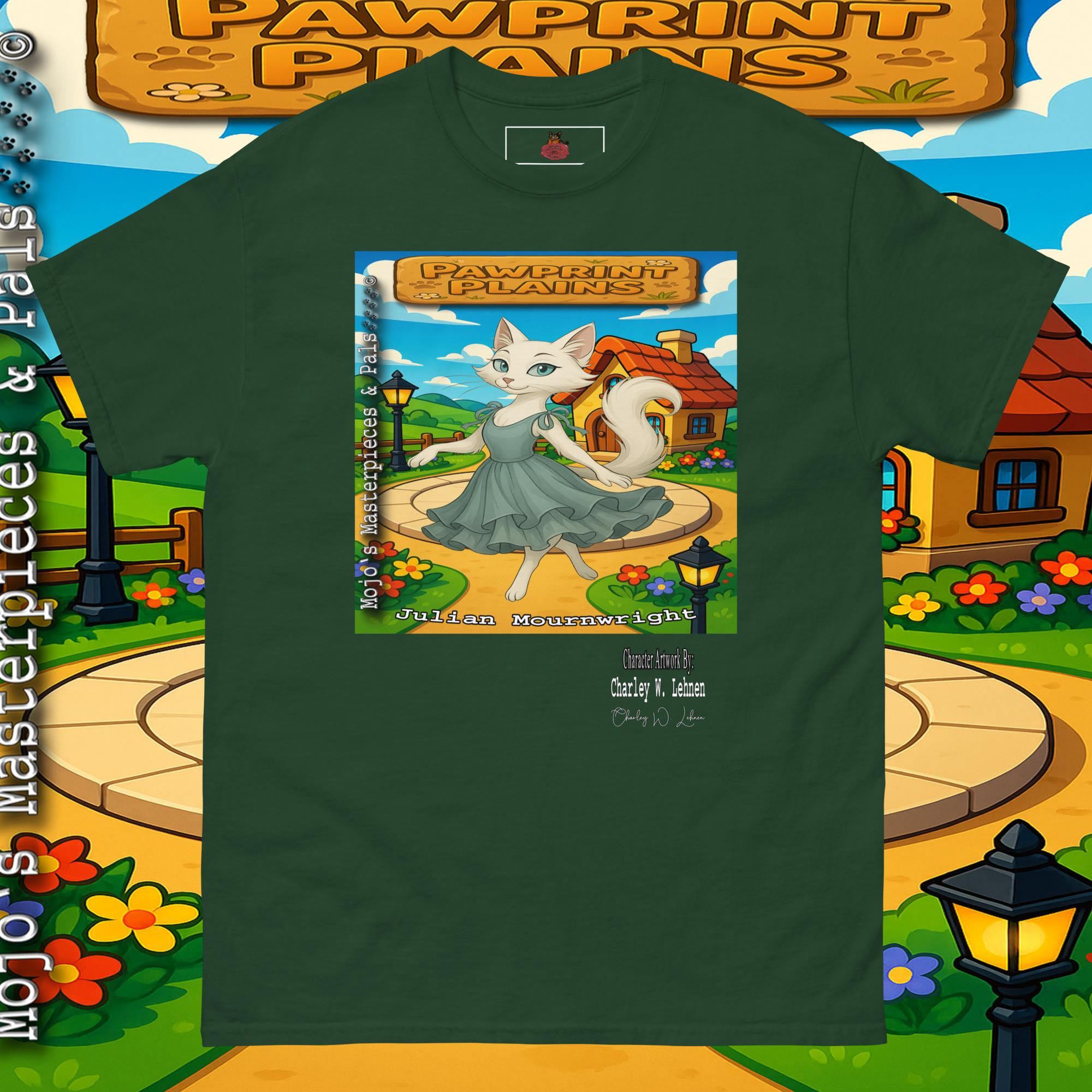 M M & Pals Adult Unisex classic tee Julian Mournwright