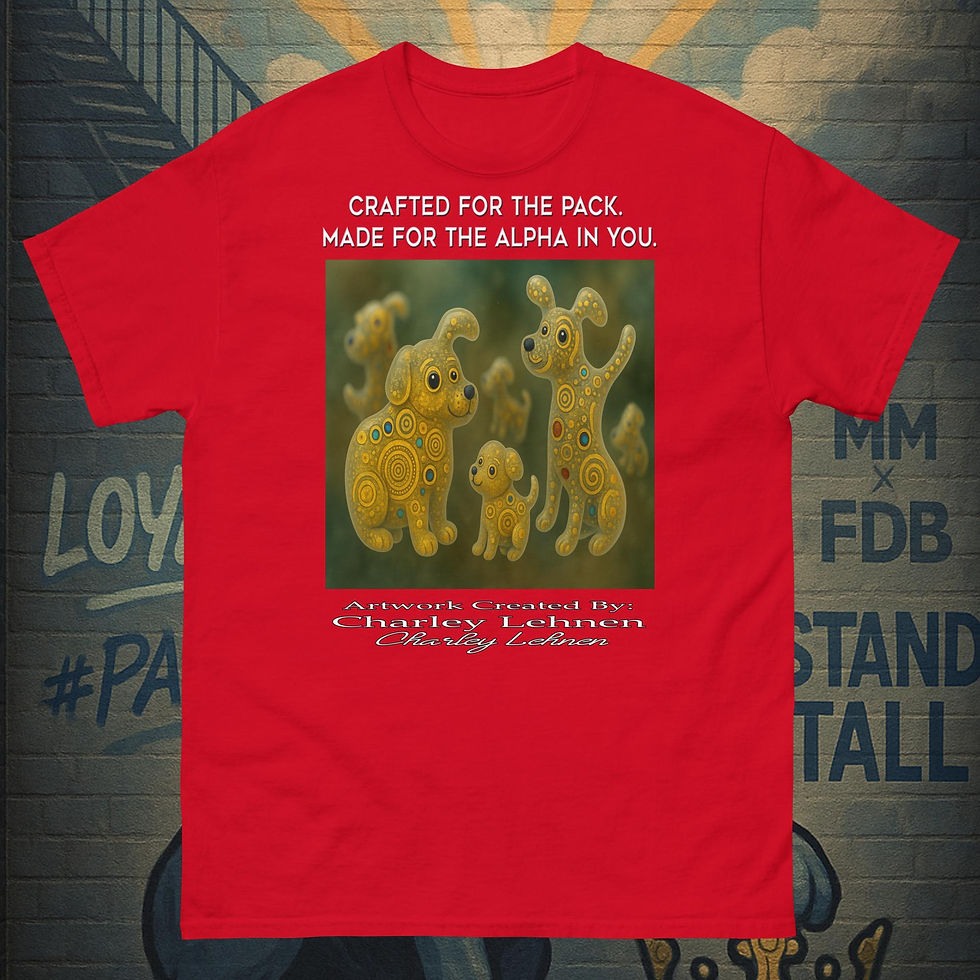 Thumbnail: Masterpieces By MM & FDB Unisex classic tee Pawthogens