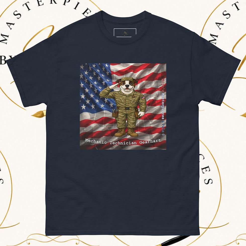 Thumbnail: American Bulldog Technician Gearhart Unisex Tee