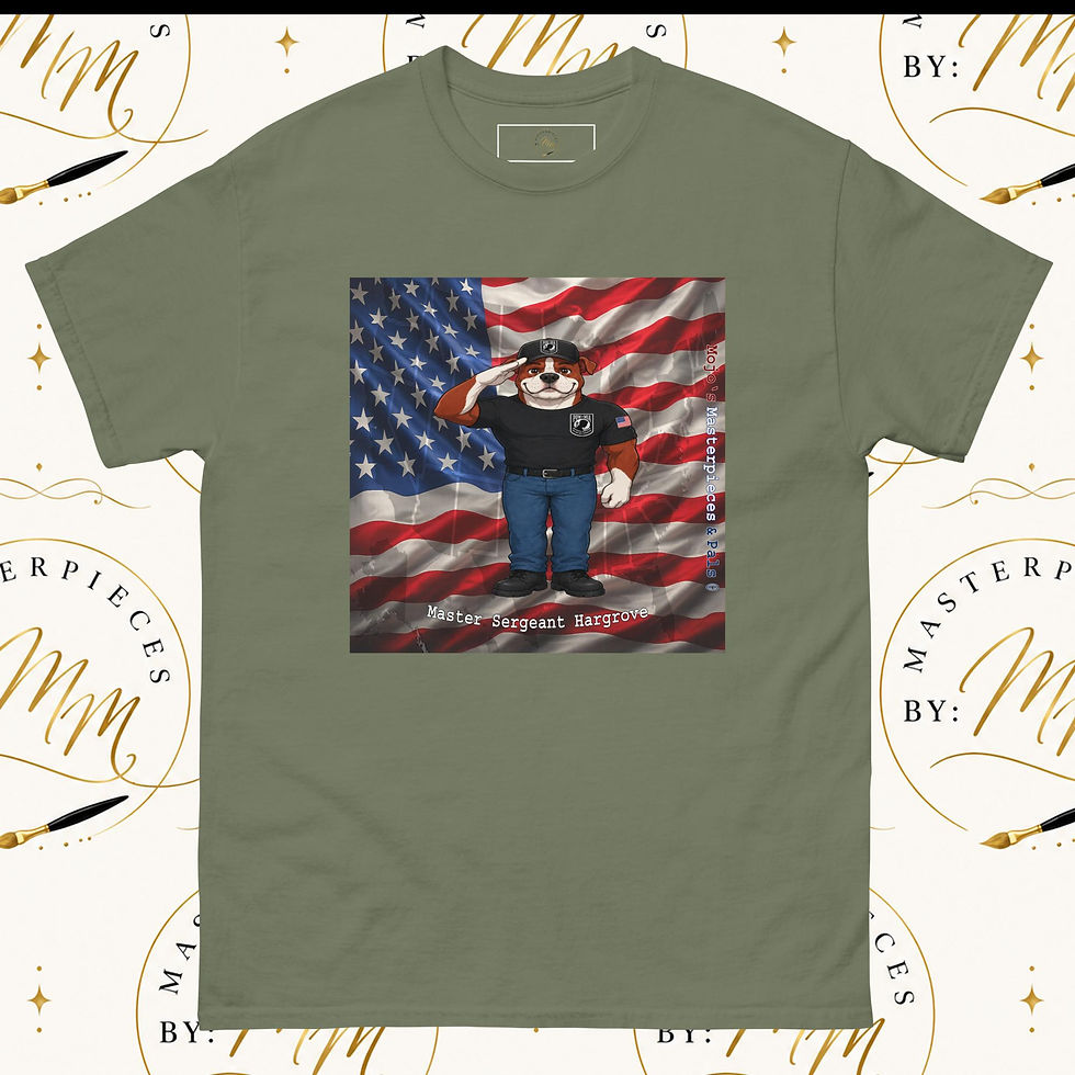 Thumbnail: Master Sergeant Hargrove Unisex Classic Tee From Masterpieces By MM