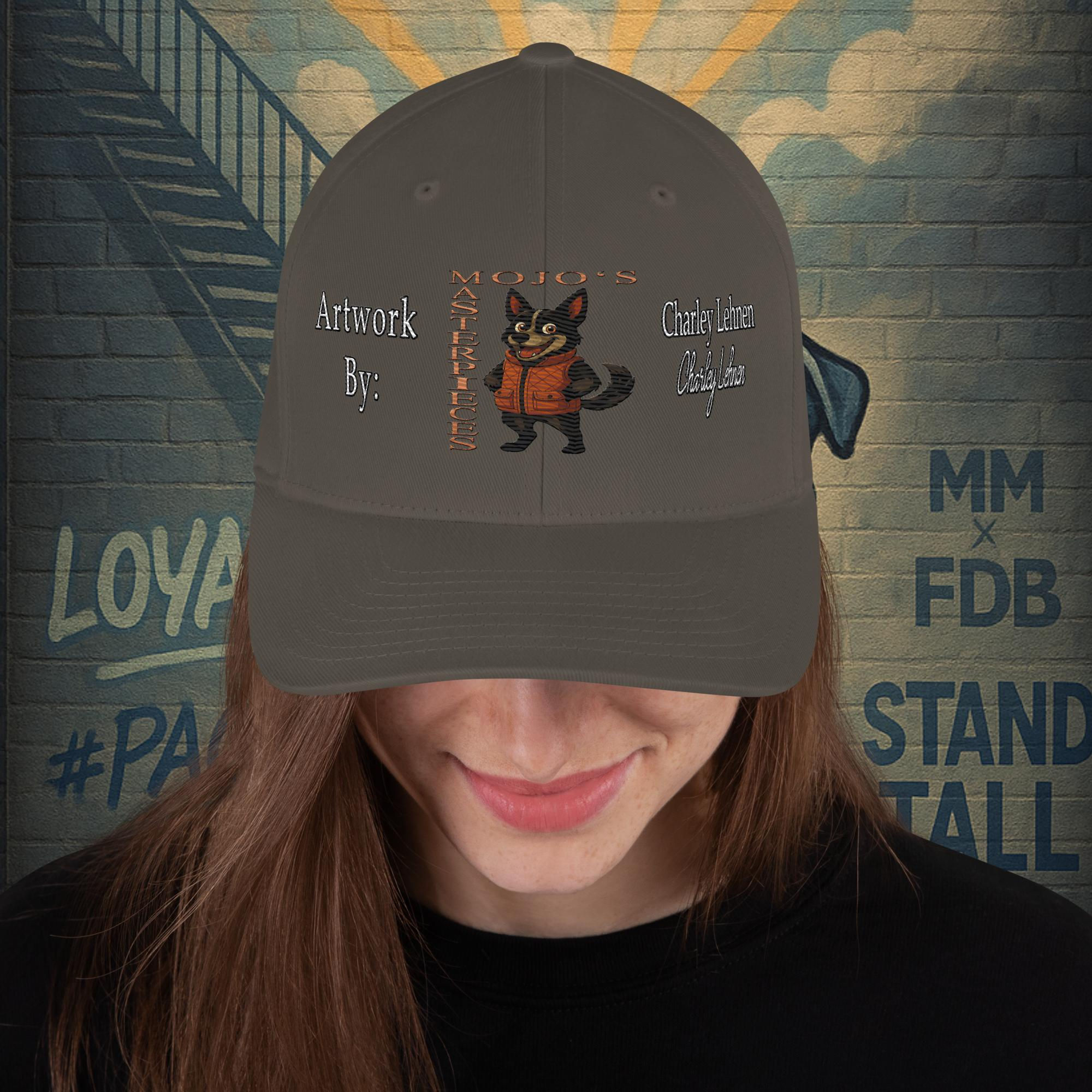 Masterpieces By: MM & FDB Structured Twill Cap Mojo's Masterpieces New Logo