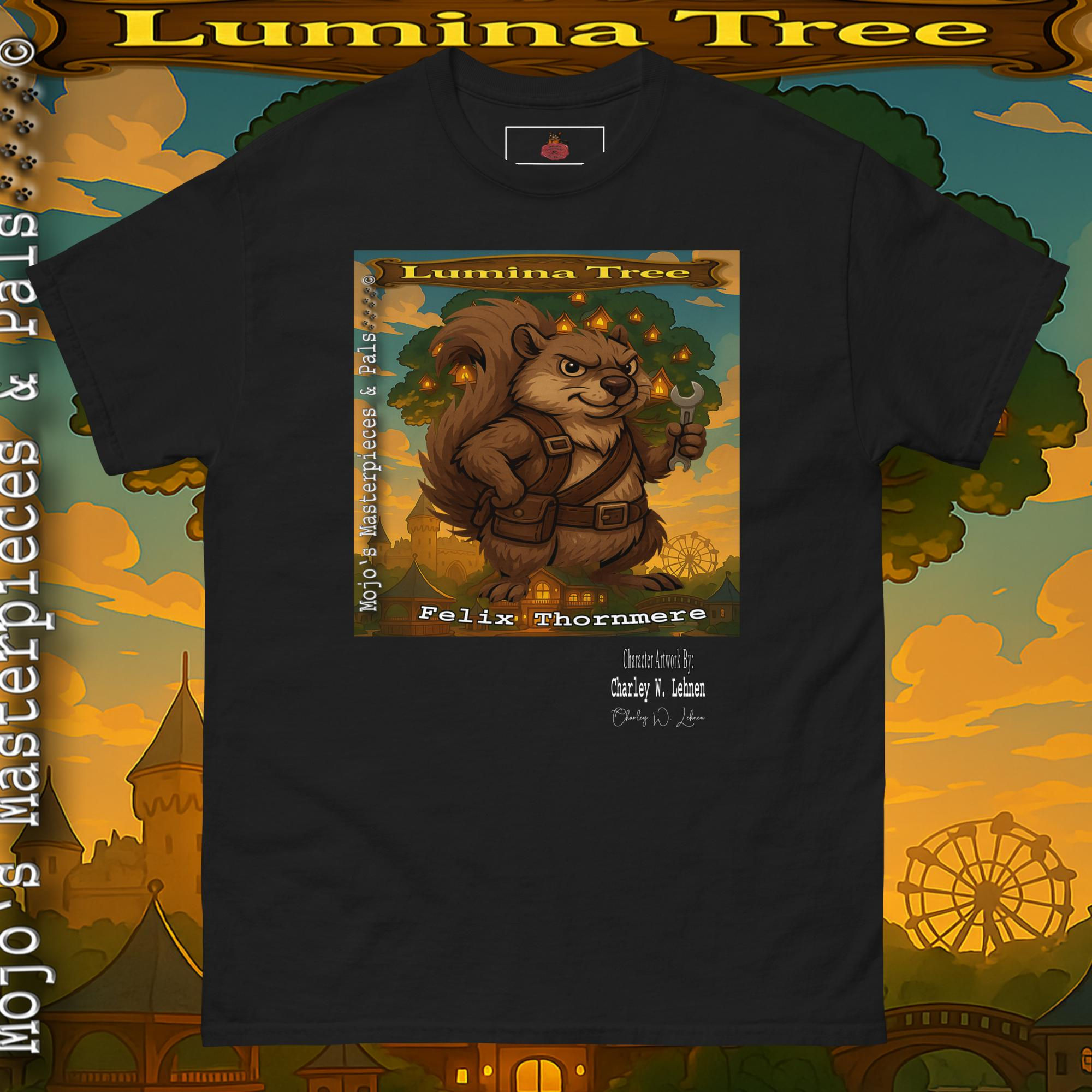 M M & Pals Adult Unisex classic tee Felix Thornmere