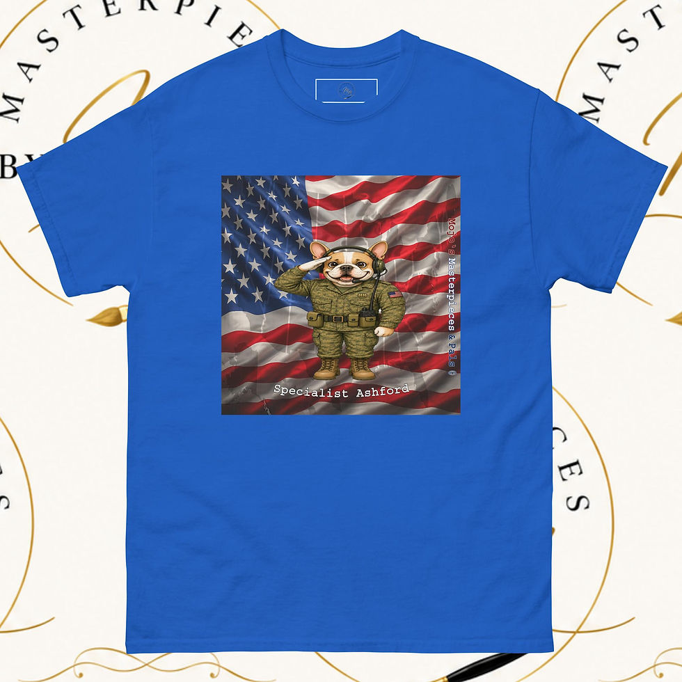 Thumbnail: French Bulldog Specialist Ashford Unisex Tee