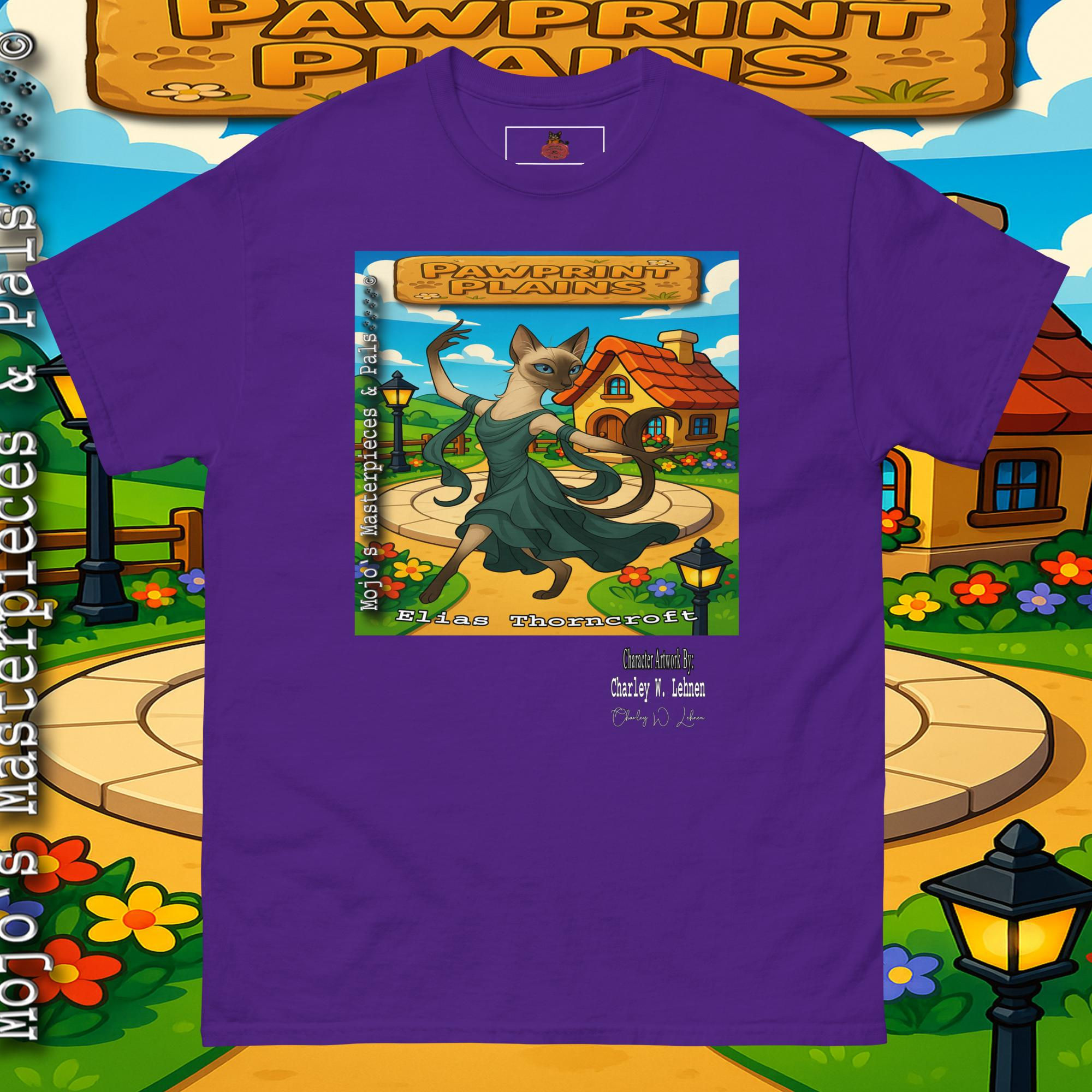 M M & Pals Adult Unisex classic tee Elias Thorncroft