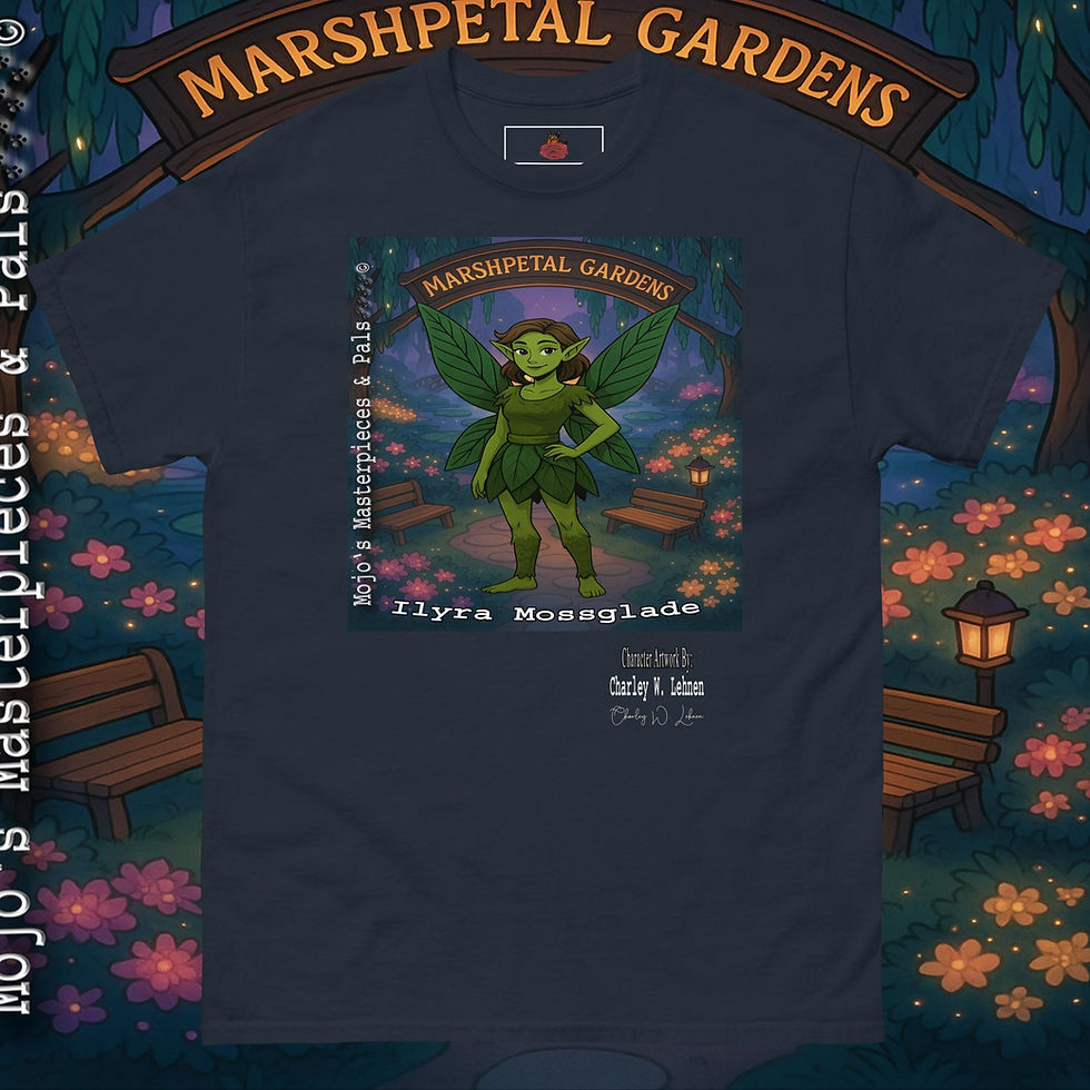 Thumbnail: M M & Pals Adult Unisex classic tee Ilyra Mossglade