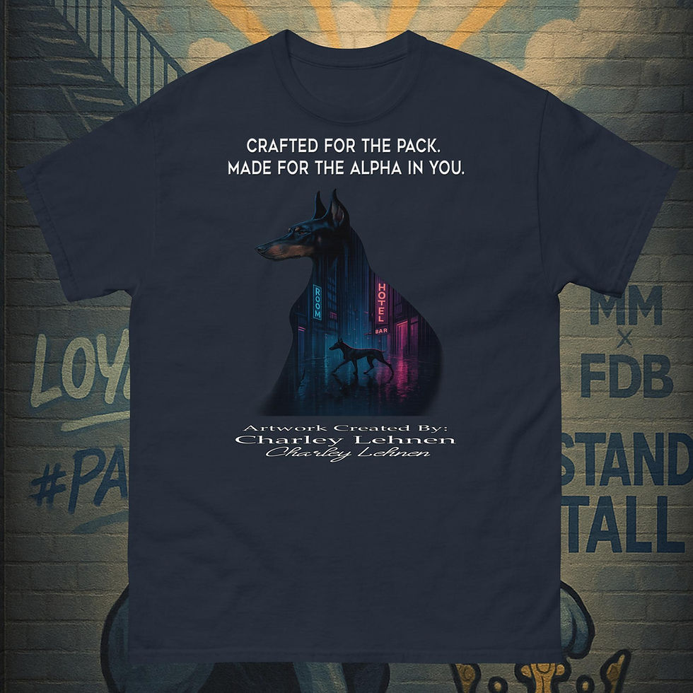 Thumbnail: Masterpieces By MM & FDB Unisex classic tee Neon Sentinel