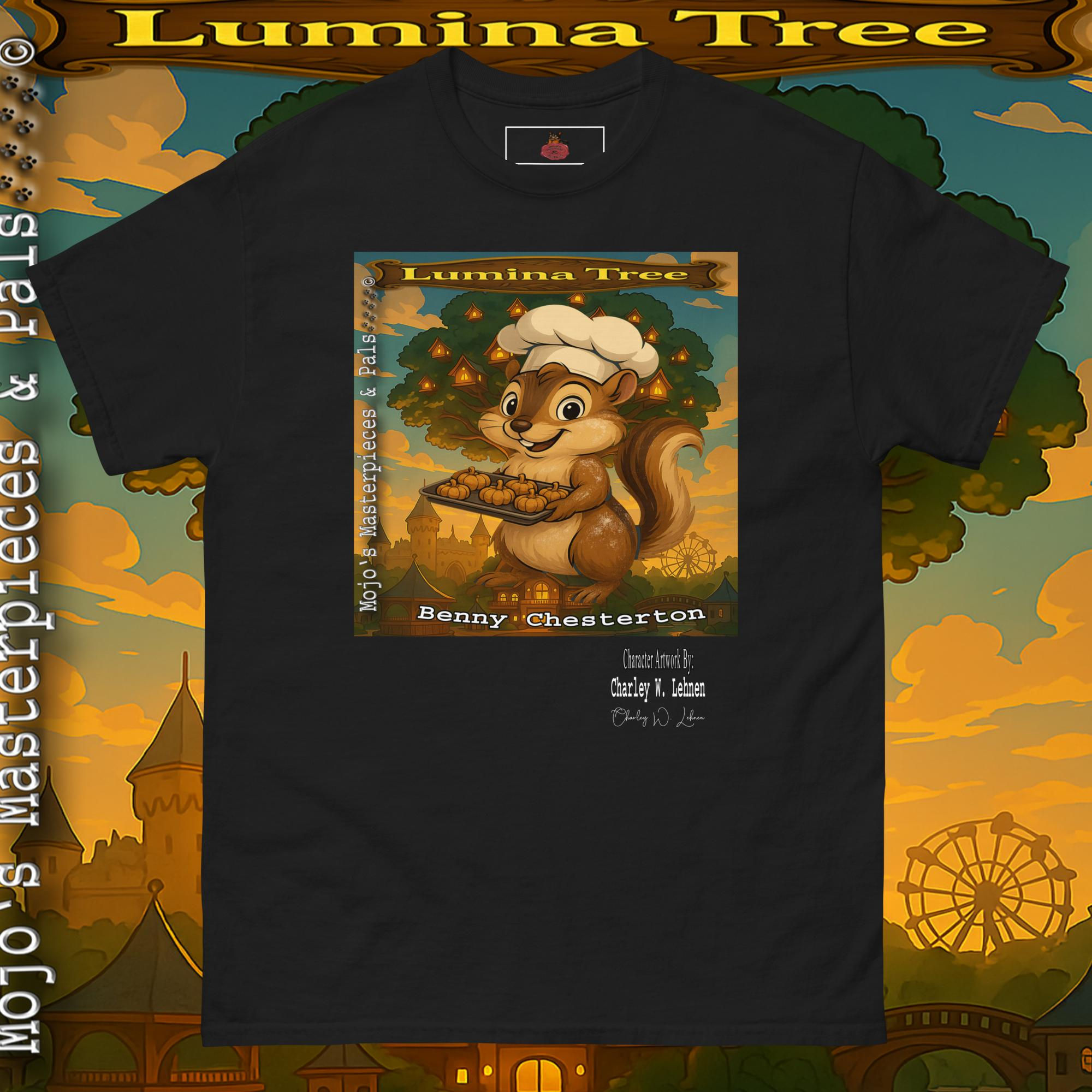 M M & Pals Adult Unisex classic tee Benny Chesterton