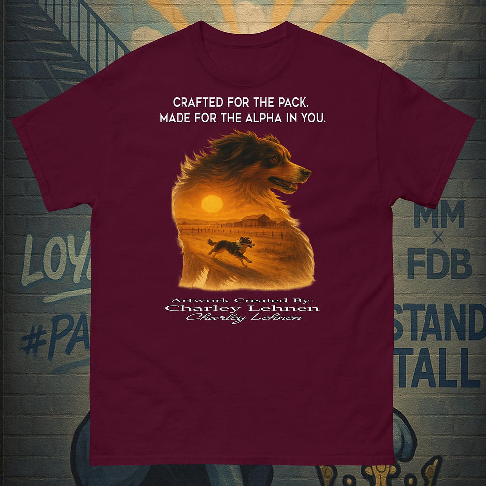 Thumbnail: Ranchland Runner Unisex Classic Tee From Masterpieces By MM