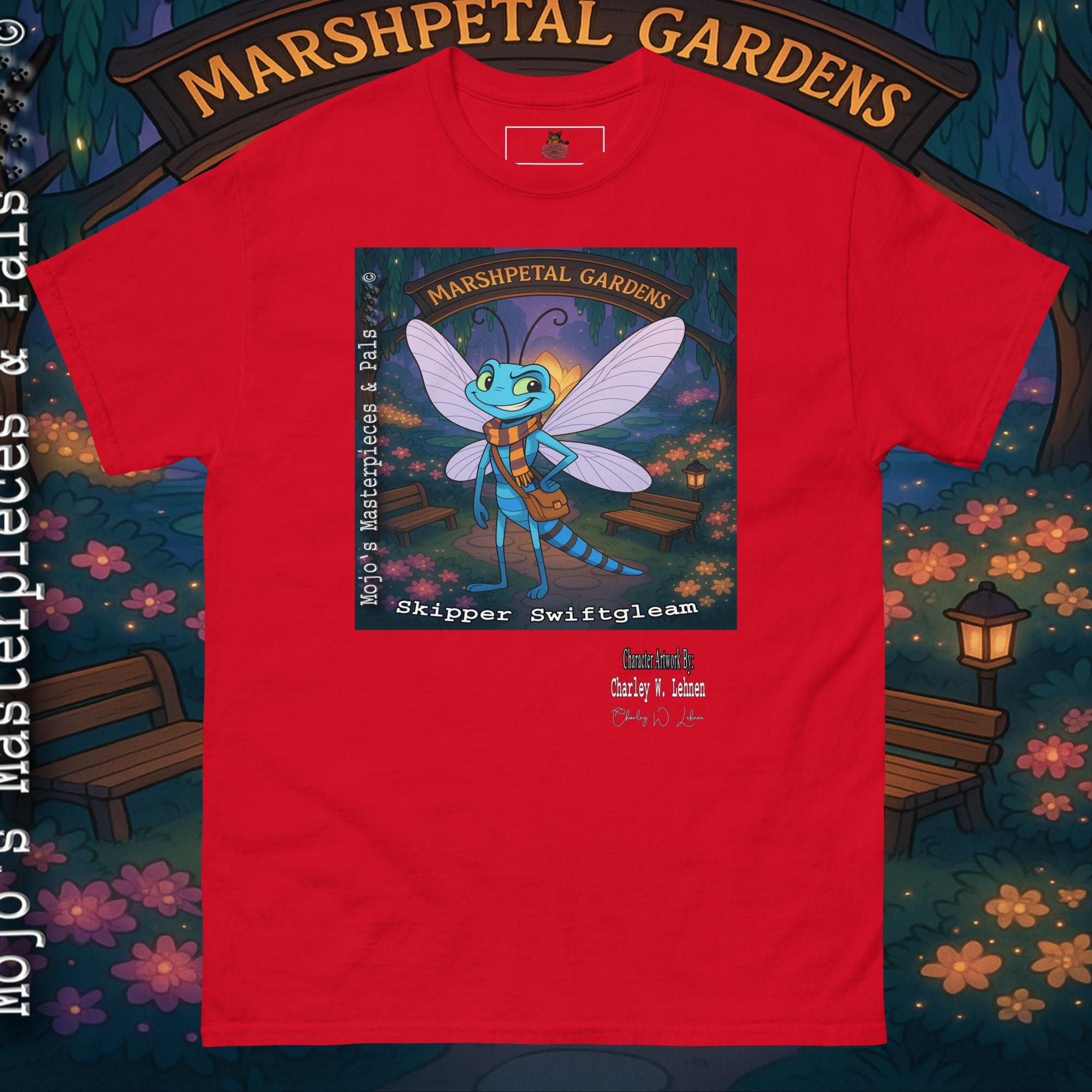 M M & Pals Adult Unisex classic tee Skipper Swiftgleam