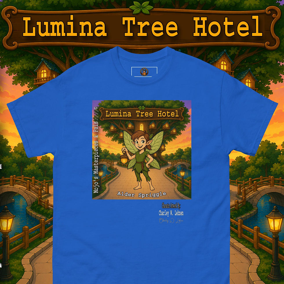 Thumbnail: Alder Spriggle M M & Pals Adult Unisex classic tee By Charley W. Lehnen