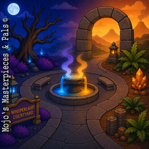 Whisperlight Courtyard