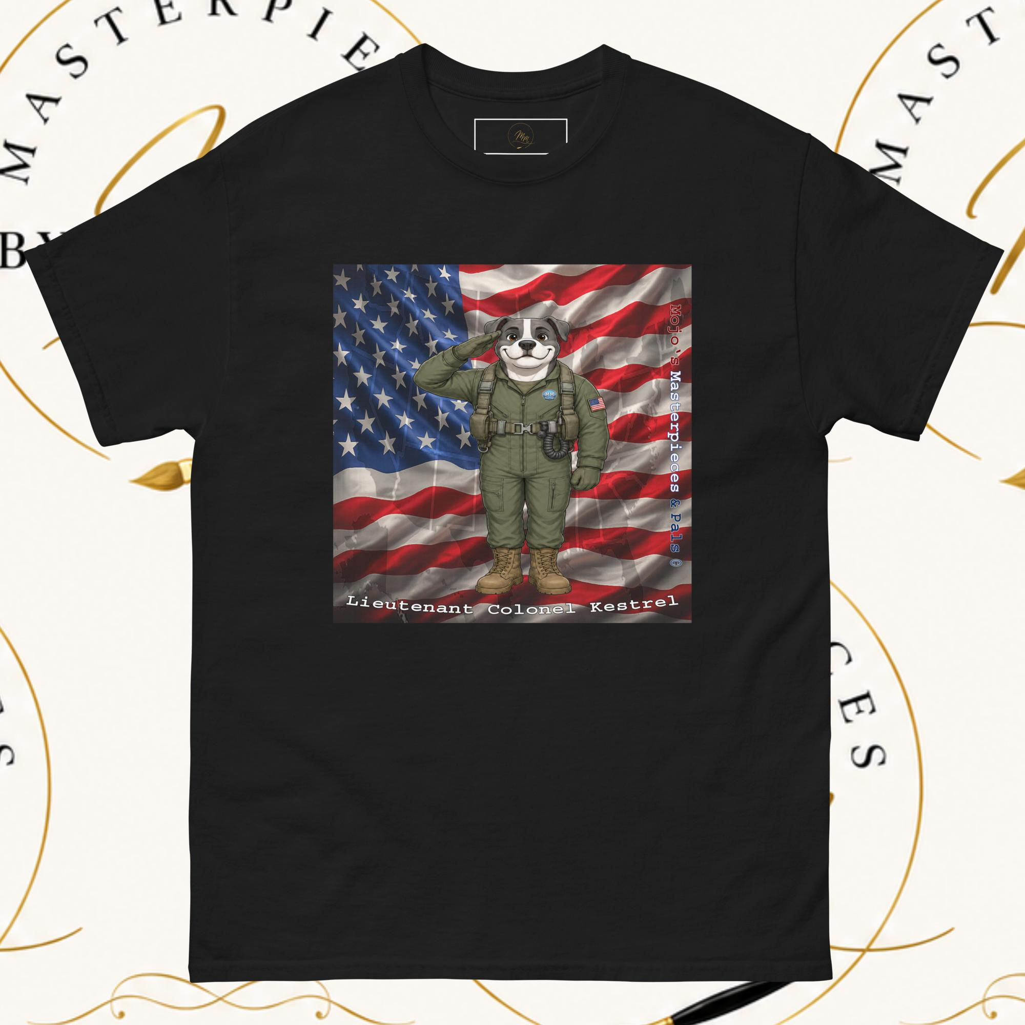 American Bulldog Lieutenant Colonel Kestrel Unisex Tee